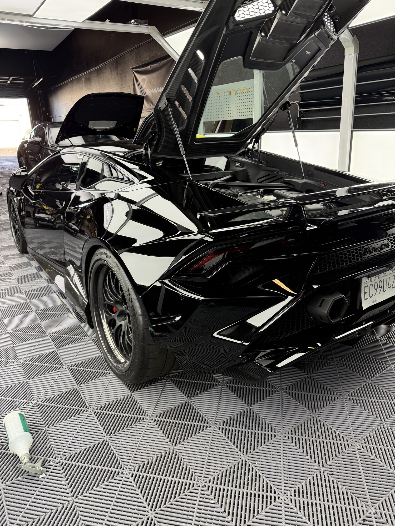 Lamborghini detailed by JC Mobile Paint in Orange County